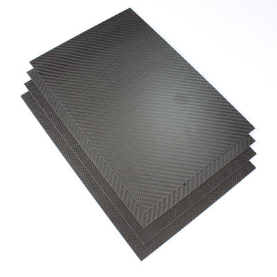 मोटी 10 मिमी 5 मिमी 3 मिमी कार्बन फाइबर प्लेट 3k Twill Weave For Rc हेलीकॉप्टर Quadcopter Multicopter