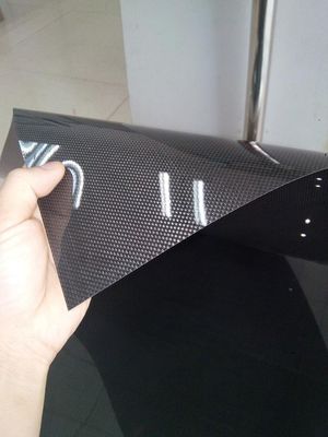 लचीला 3K 1K 1.5K कार्बन फाइबर वैनर शीट 0.25mm 0.3mm