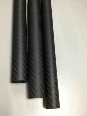 कम वजन छोटे ओडी गोल कार्बन फाइबर ट्यूब 6mm 7mm 8mm 10mm 12mm 13mm