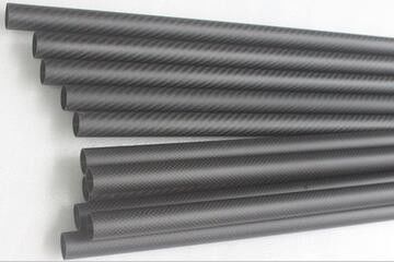 संक्षारण प्रतिरोधी कार्बन फाइबर गोल ट्यूब पोल 17mm 18mm 19mm 20mm 22mm 25mm