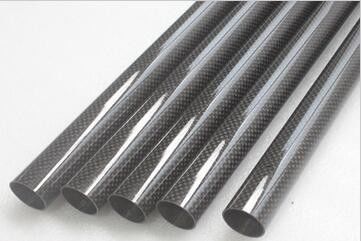 संक्षारण प्रतिरोधी कार्बन फाइबर गोल ट्यूब पोल 17mm 18mm 19mm 20mm 22mm 25mm
