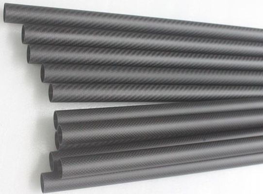 उच्च तन्यता शक्ति कार्बन फाइबर ट्यूब 21mm 22mm 23mm 24mm 25mm 30mm 35mm 38mm