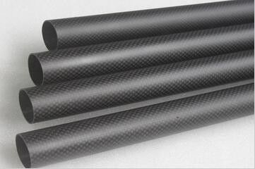 3K सादा मैट या चमकदार कार्बन फाइबर पाइप 26mm 27mm 28mm 29mm 30mm 3 4 इंच 3 इंच